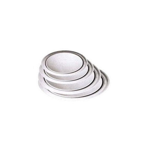 Winco 18 in Wide Rim Aluminum Pizza Pan - APZT-18