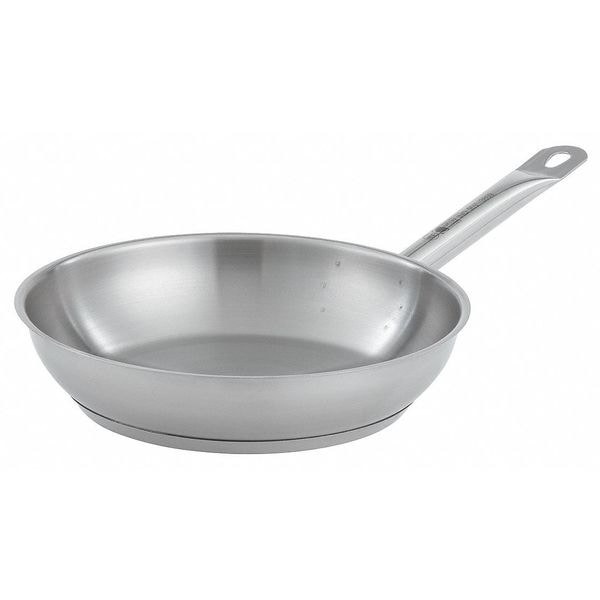 Vollrath Stainless Steel Fry Pan, 9-1/2 In. Dia. - 3809