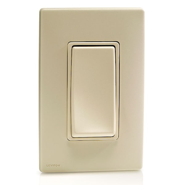 Interruptor de palanca Leviton RENU de un solo polo SW NAVAJO SAND - RE151-NS
