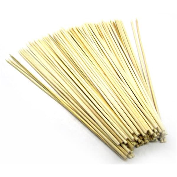21St Century Bamboo Skewers; 10 in. - Pack of 100 - B66A
