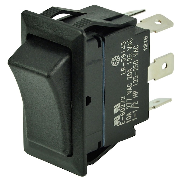 Interruptor basculante BEP DPDT - 12V/24V - ENCENDIDO/APAGADO/ENCENDIDO - 1001712