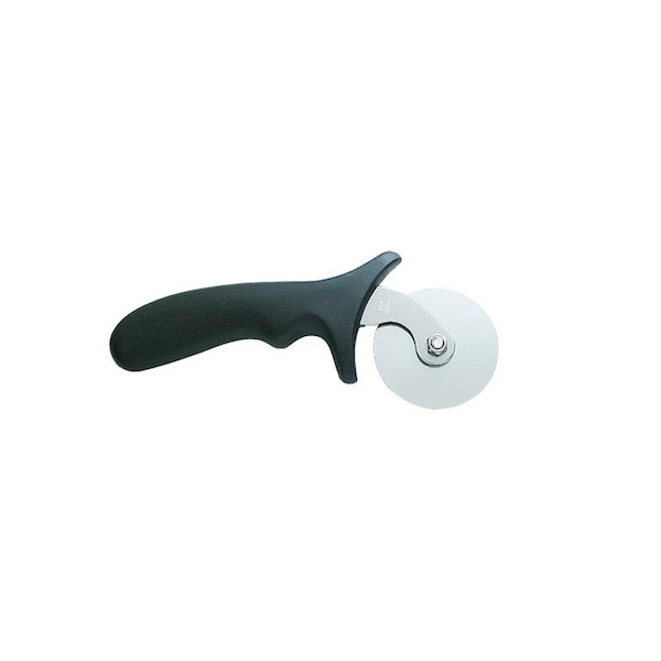 Kanetsune 2019 Pizza Cutter with Black Plastic Handle 2.5 in. - KAN-KC-046