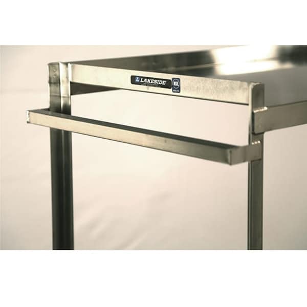 Lakeside Stainless Steel Utility Cart; 1,500 Lb Capacity, 2 Shelf, 21"x33" - 8820