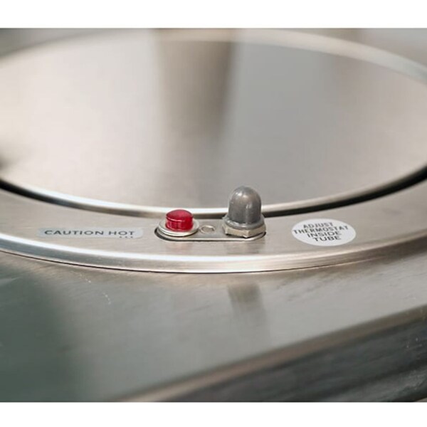 Lakeside Regular Heated Tubular 4 Stack Plate Dispenser; 5-1/8" to 5-3/4" - 8405
