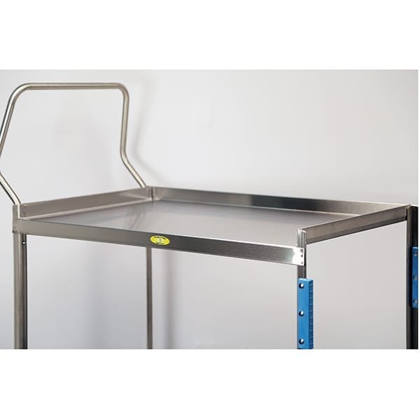 Lakeside Stainless Handler Series 3 Shelf Cart; 700 lb Capacity, 18"x27" - 4722