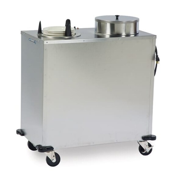 Lakeside Regular Express Heat Plate Dispenser Cabinet - 5-7/8" to 6-1/2" - E6206