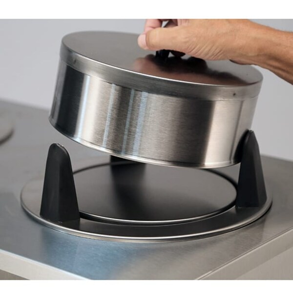 Lakeside Regular Express Heat Plate Dispenser Cabinet - 5-7/8" to 6-1/2" - E6206