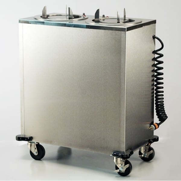 Lakeside Adjust-A-Fit Express Heat Plate Dispenser Cabinet - 4-1/4" to 7-1/2" - E917