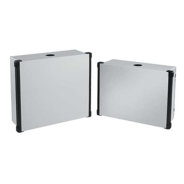 Nvent Hoffman Carbon Steel Electrical Enclosures, 15.80 in H, 7.10 in D, 19.69 in W, NEMA 4, Hinged - CP405018
