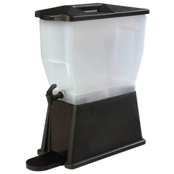 Carlisle Foodservice Beverage Dispenser, Single, 3 Gal, Black - 1085603