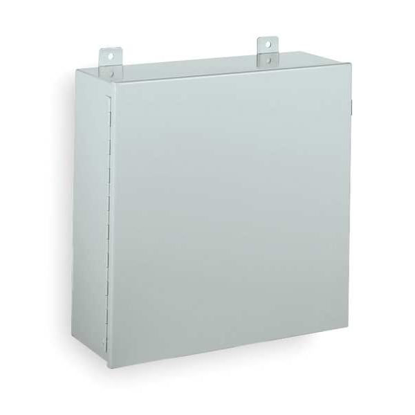 Wiegmann Carbon Steel Electrical Enclosures, 20 in H, 9 in D, 16 in W, NEMA 12, Hinged - B201609CH