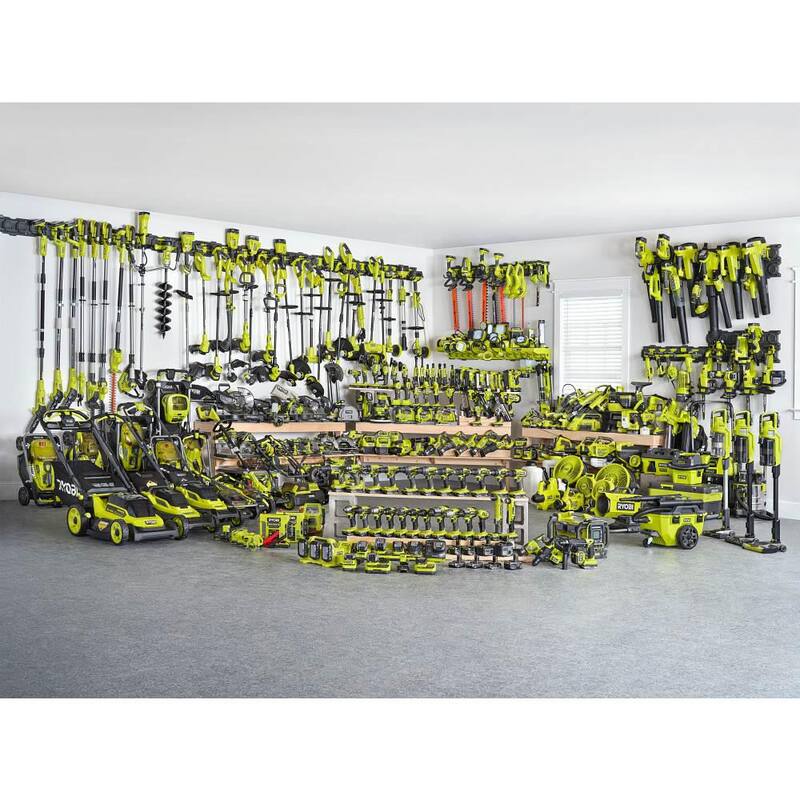 RYOBI ONE+ HP Amoladora angular inalámbrica Brushless de 18V con batería de alto rendimiento de 4.0 Ah - PBLAG02B-PBP004