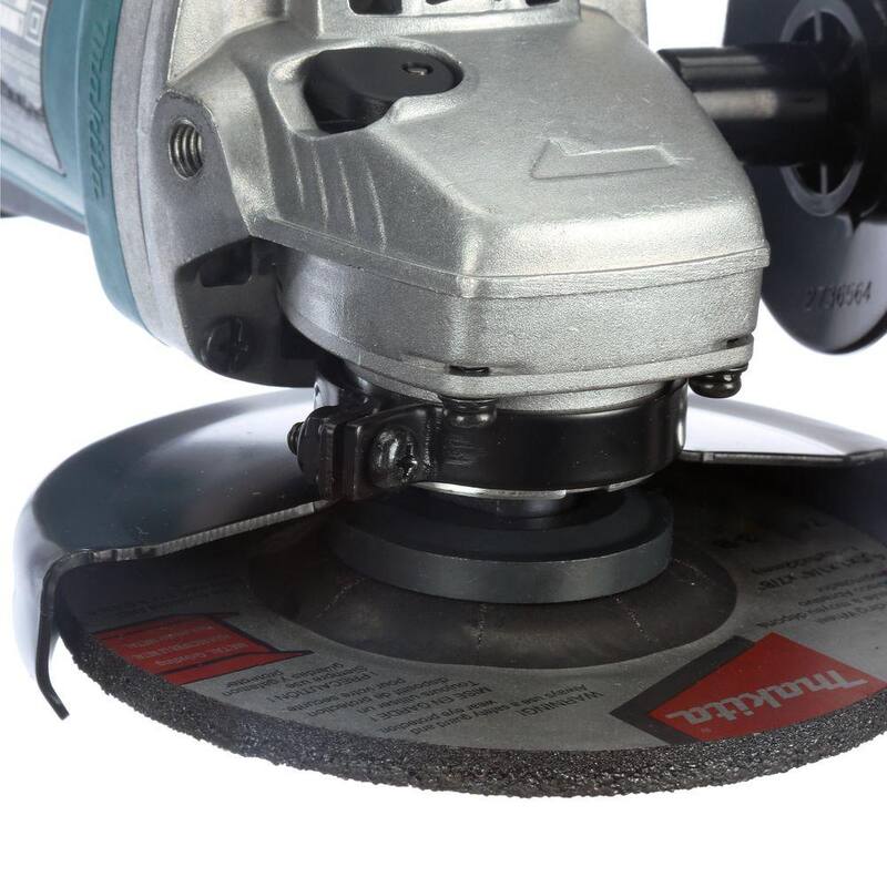 Amoladora angular con interruptor de paleta con cable Makita de 7.5 amperes y 4-1/2 pulgadas - 9557PB
