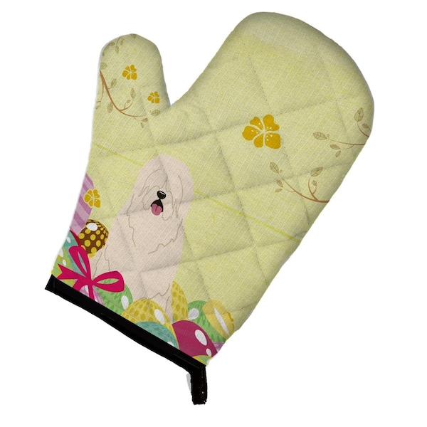 Carolines Treasures Easter Eggs South Russian Sheepdog Oven Mitt - BB6024OVMT
