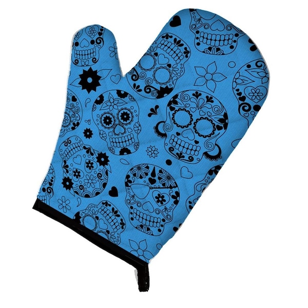 Carolines Treasures Day of the Dead Red Oven Mitt - BB5120OVMT