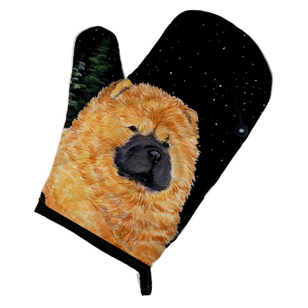 Carolines Treasures Starry Night Chow Chow Oven Mitt - SS8489OVMT