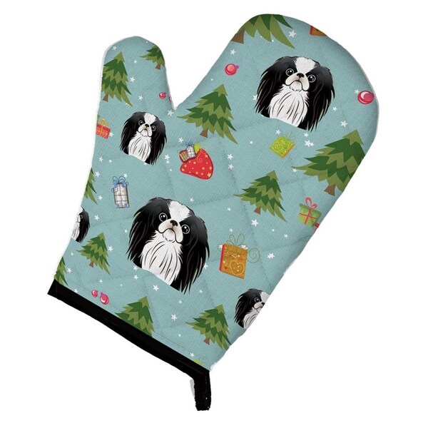 Carolines Treasures Christmas Japanese Chin Oven Mitt - BB5019OVMT