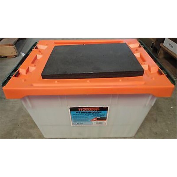 Reliance D0042200 Ice Box Orange Lid with Pad - RELD0042200