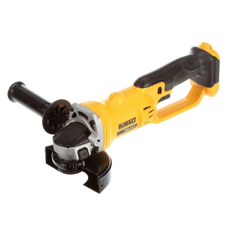 Esmeriladora angular inalámbrica DEWALT 20V MAX de 4.5 a 5 pulgadas (Herramienta Únicamente) - DCG412B