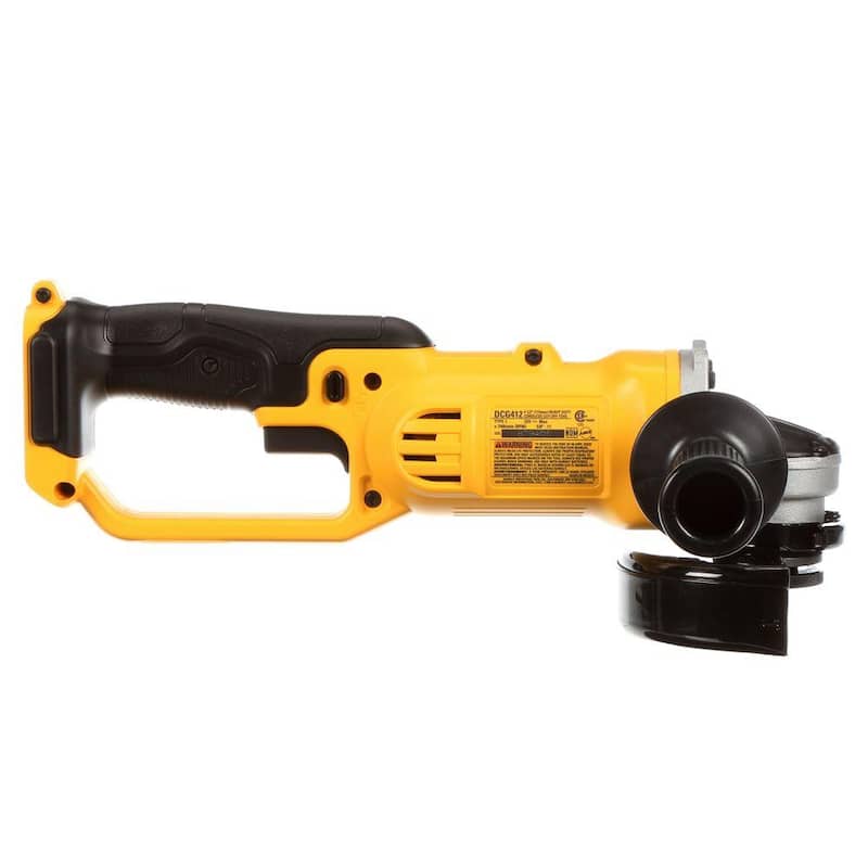 Esmeriladora angular inalámbrica DEWALT 20V MAX de 4.5 a 5 pulgadas (Herramienta Únicamente) - DCG412B
