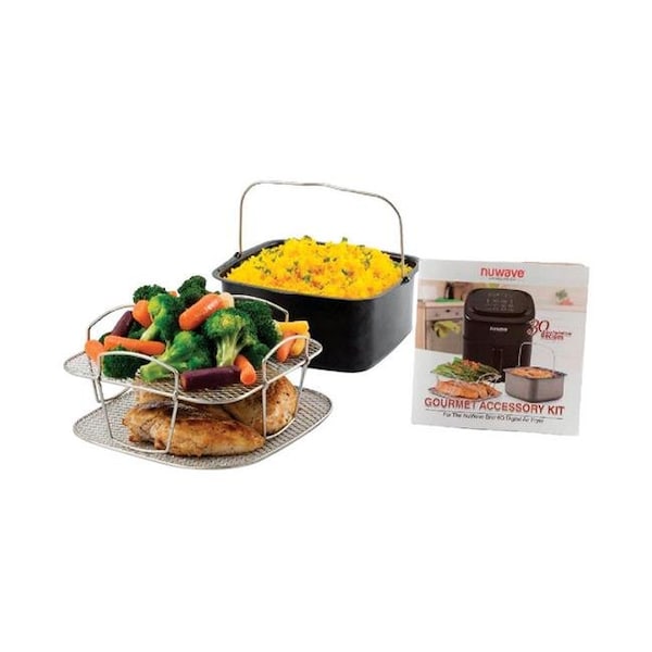 Nuwave Nuwave 6564678 6 qt. Brio Gourmet Accessory Kit; Assorted - 6564678