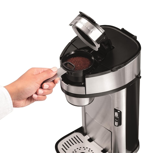 Hamilton Beach SNGL SRV COFFEE MAKR SLV - 49981R