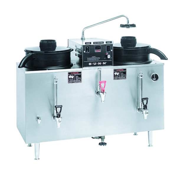 Bunn Stainless Steel Automatic Twin 20 gal. Coffee Urn - U3