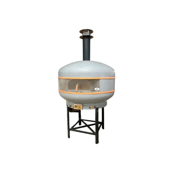 Wppo WPPO Professional Lava Digital Controlled Wood Fired Oven W/Convection Fan, 48in - WKPM-D1200