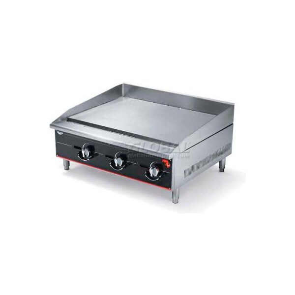 Vollrath Co Vollrath® Cayenne 48" Heavy Duty Gas Griddle, 948GGM, 4 Burners, 120000 BTU - 948GGM