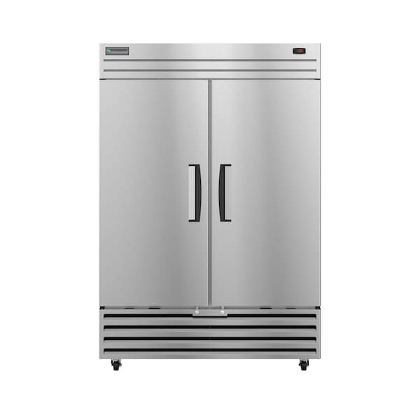 Hoshizaki America Refrigerator, Two Section Upright, Full Stainless Doors with Lock,  - ER2A-FS
