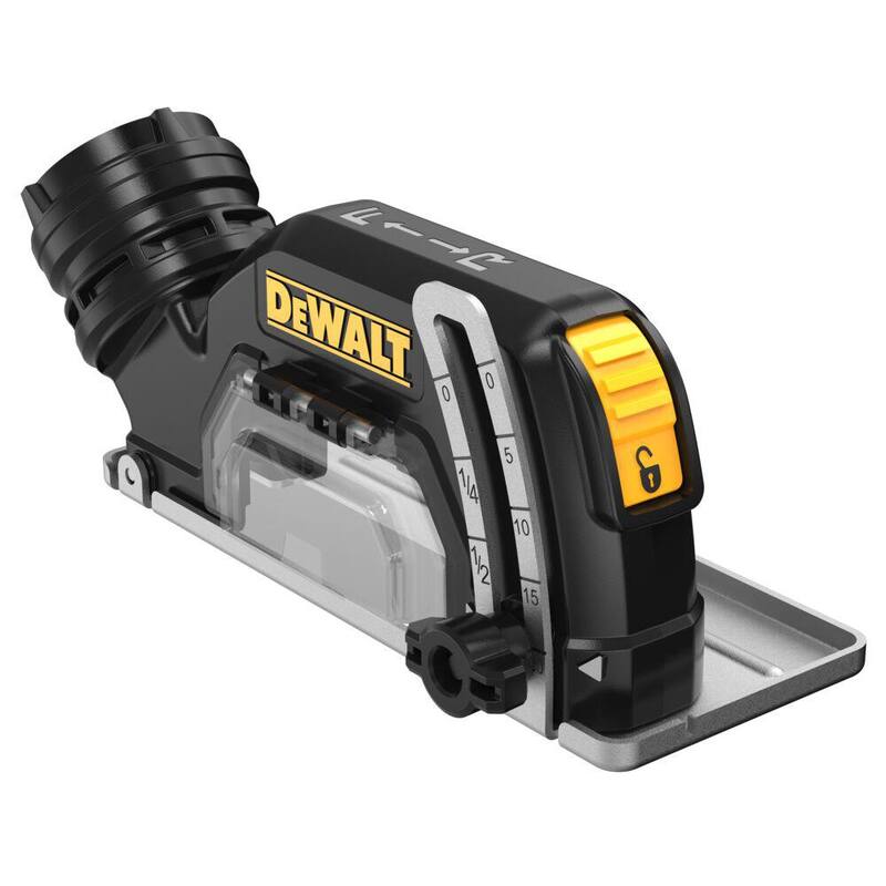 Herramienta cortadora inalámbrica DEWALT 20V XR de 3 pulgadas y kit de inicio de batería compacta 20V MAX POWERSTACK - DCS438BW034C