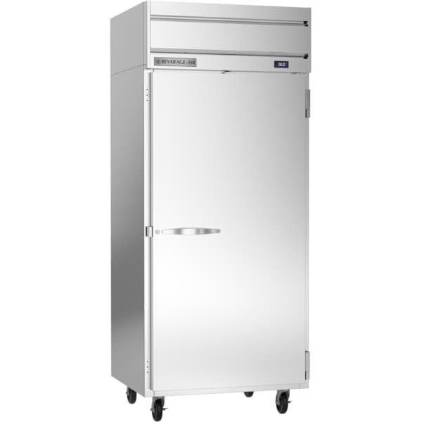 Beverage-Air Refrigerator, Reach-In, 30.76 cu. Ft., 115 V, Single Section, 35" W - HR1WHC-1S