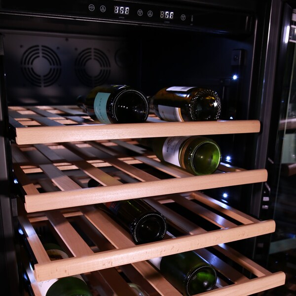 Avanti Elite Wine Cooler 108 Bottle Capacity, Stainless Steel - WCDD108E3S