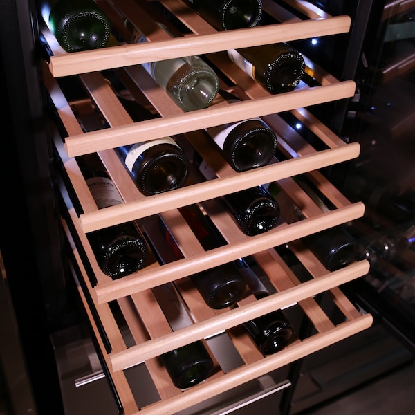 Avanti Elite Wine Cooler 108 Bottle Capacity, Stainless Steel - WCDD108E3S