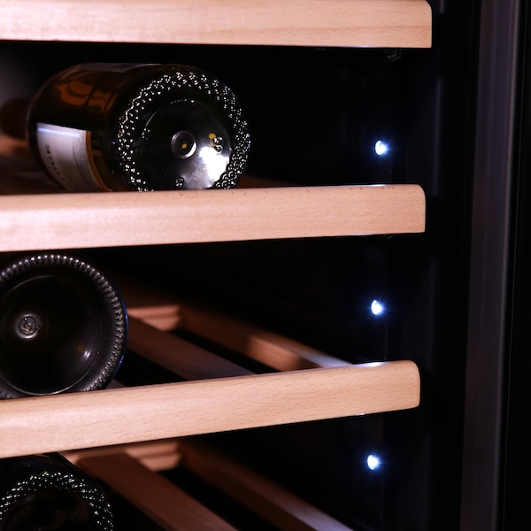 Avanti Elite Wine Cooler 108 Bottle Capacity, Stainless Steel - WCDD108E3S