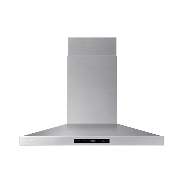 Almo 36-inch Stainless Steel Wall Mount Range Hood with 600 CFM and LED Lighting - NK36K7000WS