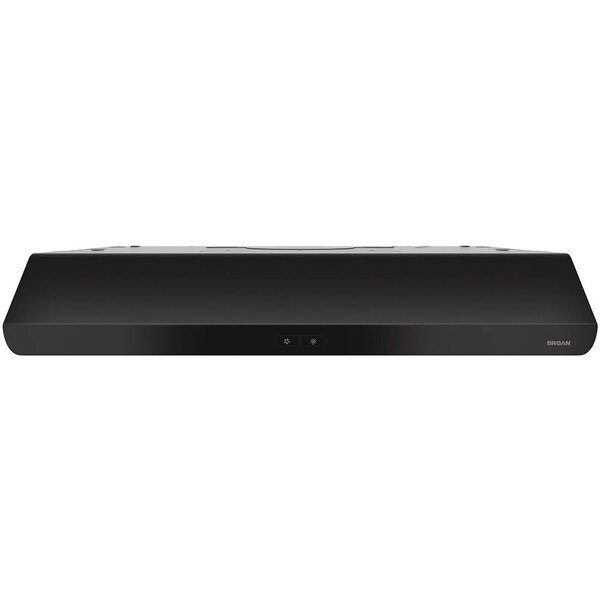 Almo 30-in. Under Cabinet Range Hood with LED Lighting - Energy Star Qualified, Black - BKDEG130BL