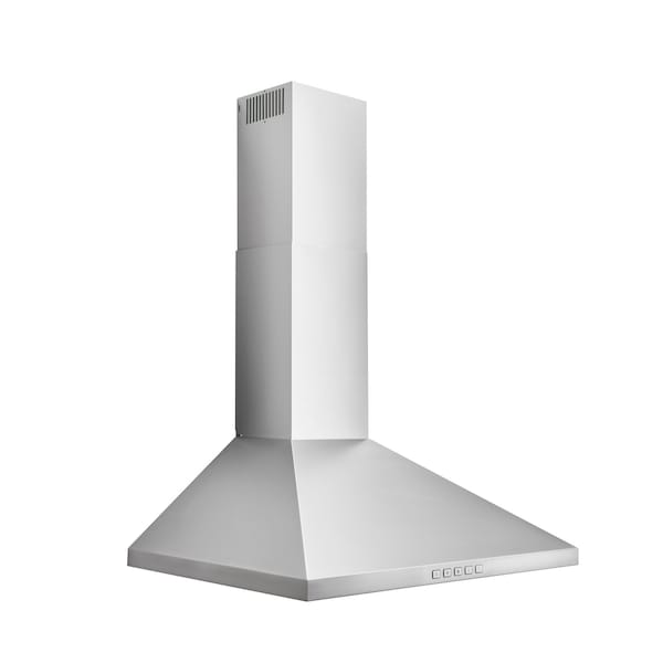 Almo 30-in. Classic Pyramid Chimney Range Hood with 450 CFM and HVI Certification - BWP1304SS