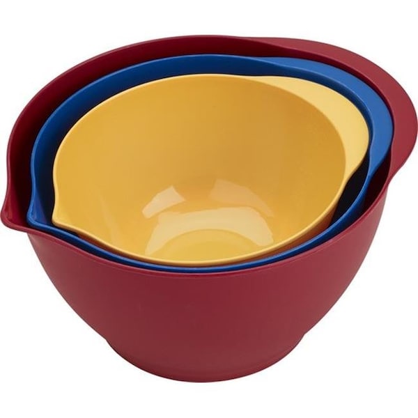 Good Cook Good Cook 11620 Plastic Mixing Bowl Set; 3 Piece - 129561