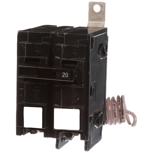 Siemens Miniature Circuit Breaker, BL Series, 20A, 1 Pole, 120/240V AC, 22kA at 120V AC - B120H00S01