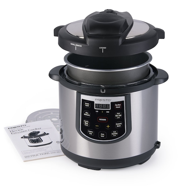 National Presto Pressure Ckr 6Qt Prgmbl - 02141