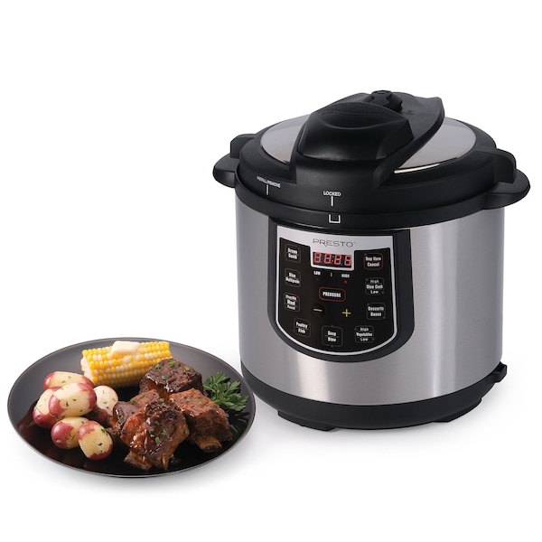 National Presto Pressure Ckr 6Qt Prgmbl - 02141