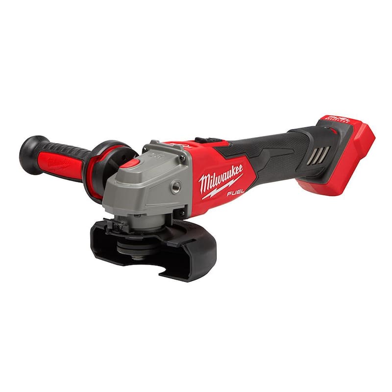 Amoladora inalámbrica Milwaukee M18 FUEL 18V de 4-1/2 in./5 in. con velocidad variable y interruptor deslizante de iones de litio sin escobillas (Herramienta solamente) - 2889-20