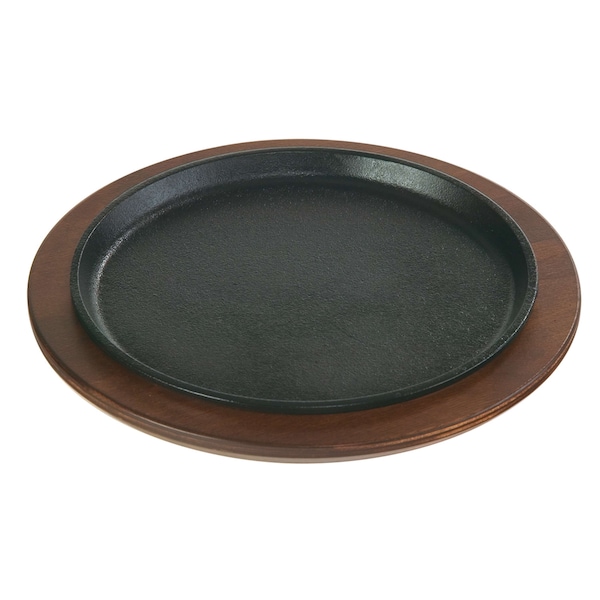 Lodge Lodge Round Wood Walnut Stain Underliner, PK6 - U7RP