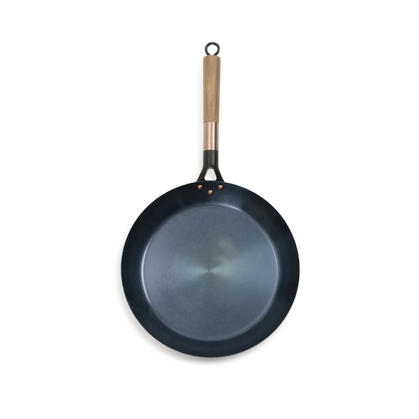 Barebones Living Blue Carbon Steel Skillet - 12in - CKW-420
