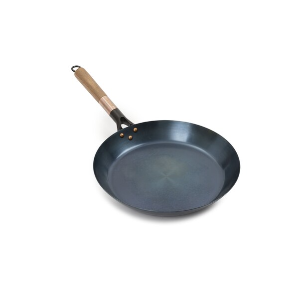 Barebones Living Blue Carbon Steel Skillet - 12in - CKW-420