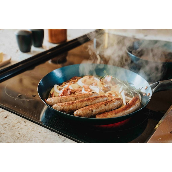 Barebones Living Blue Carbon Steel Skillet - 12in - CKW-420