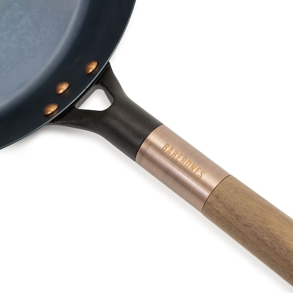 Barebones Living Blue Carbon Steel Skillet - 12in - CKW-420