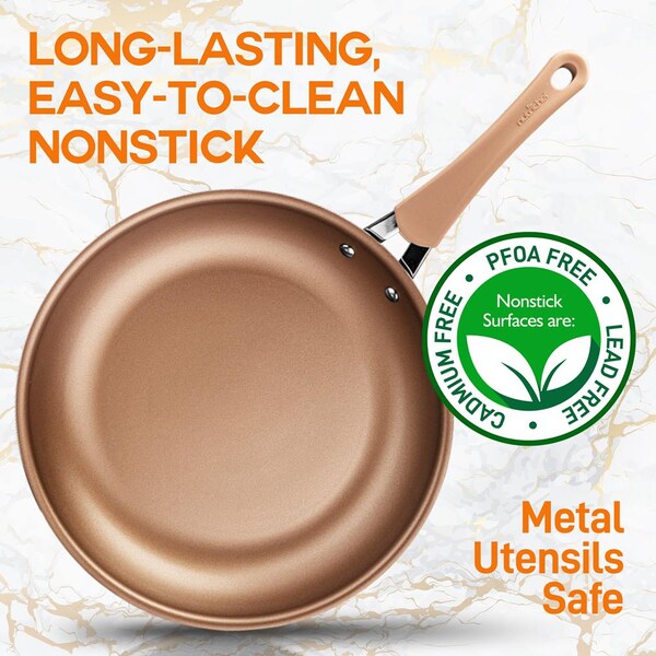 Nutrichef Medium Fry Pan Work With Nccw14S20S - PRTNCCW14SMFP