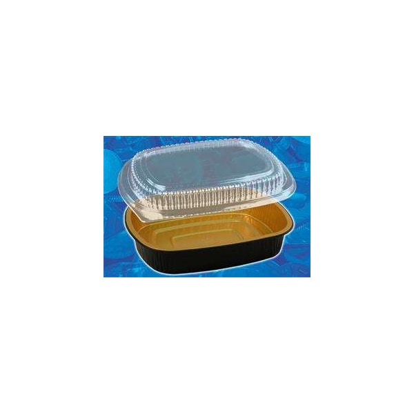 Handi-Foil Handi-Foil Gourmet To-Go Large Entree With Dome Lid Combo, PK50 - 4203-70-50WDL